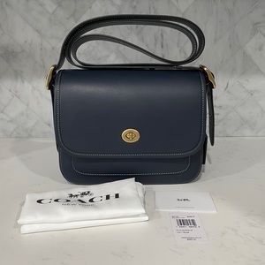 Coach Rambler Crossbody Midnight Navy